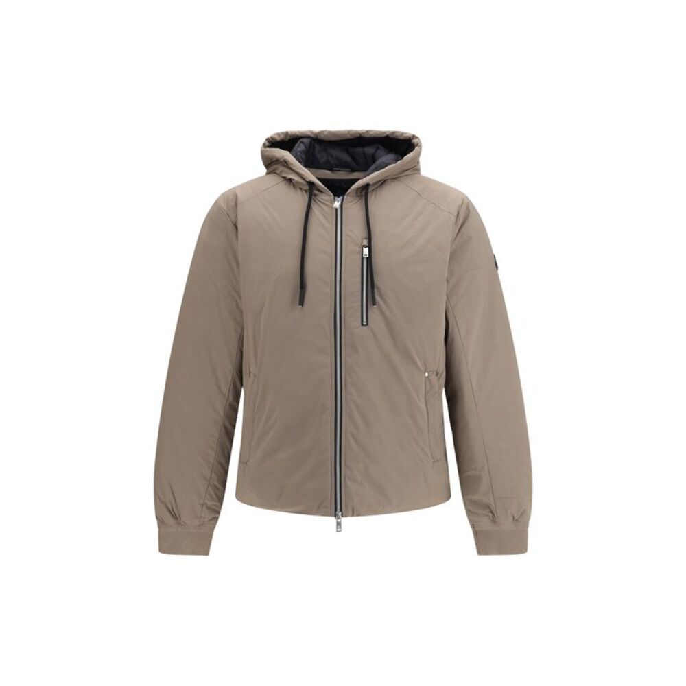 Moose Knuckles Men Hooded Down Jacket